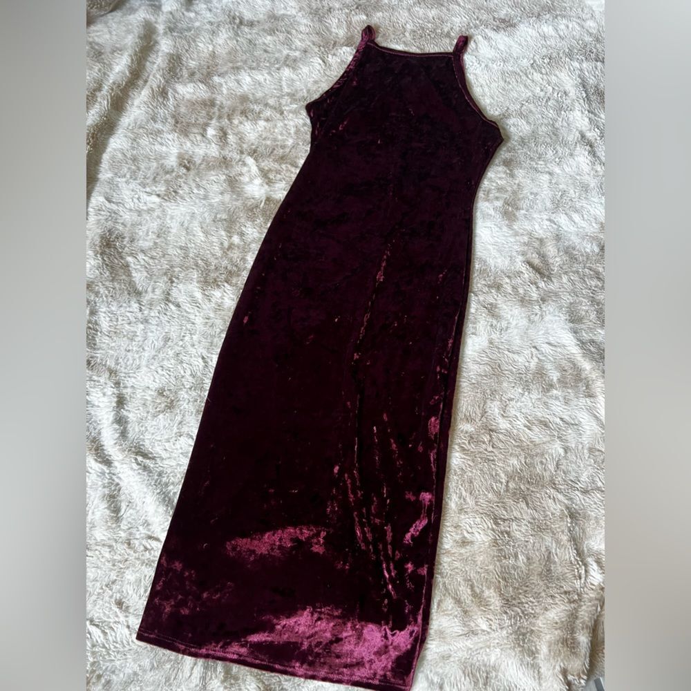 Joe & Elle Crushed Velvet Body Con Dress